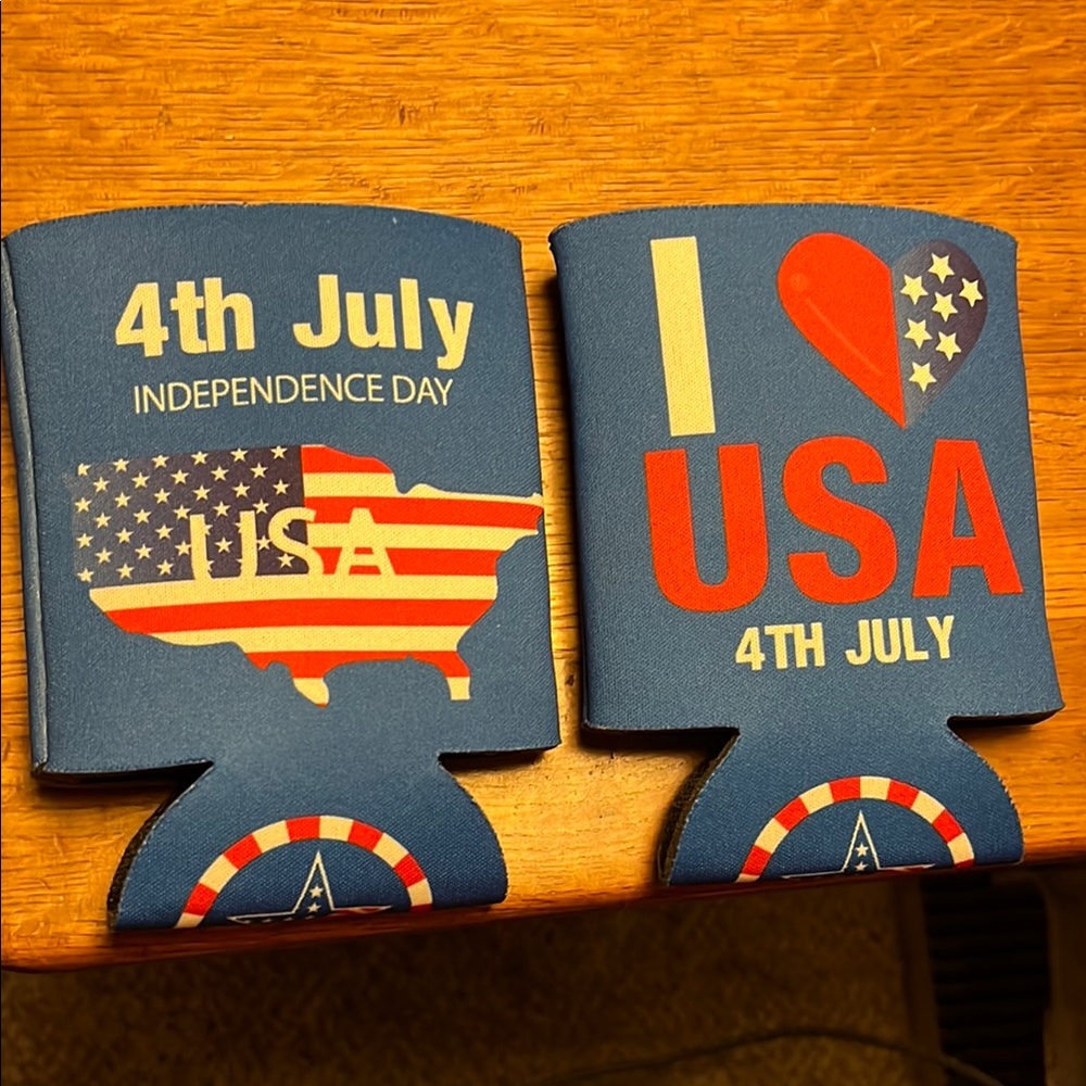 4th July USA Drink Koozies